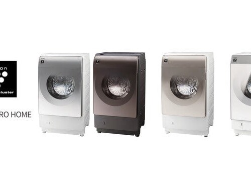 プラズマクラスタードラム式洗濯乾燥機3機種を発売