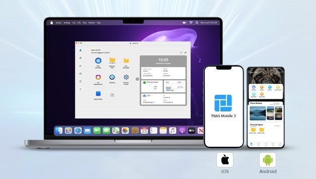 TerraMaster、新しいTNAS PCクライアントとTNAS Mobile 3をリリース