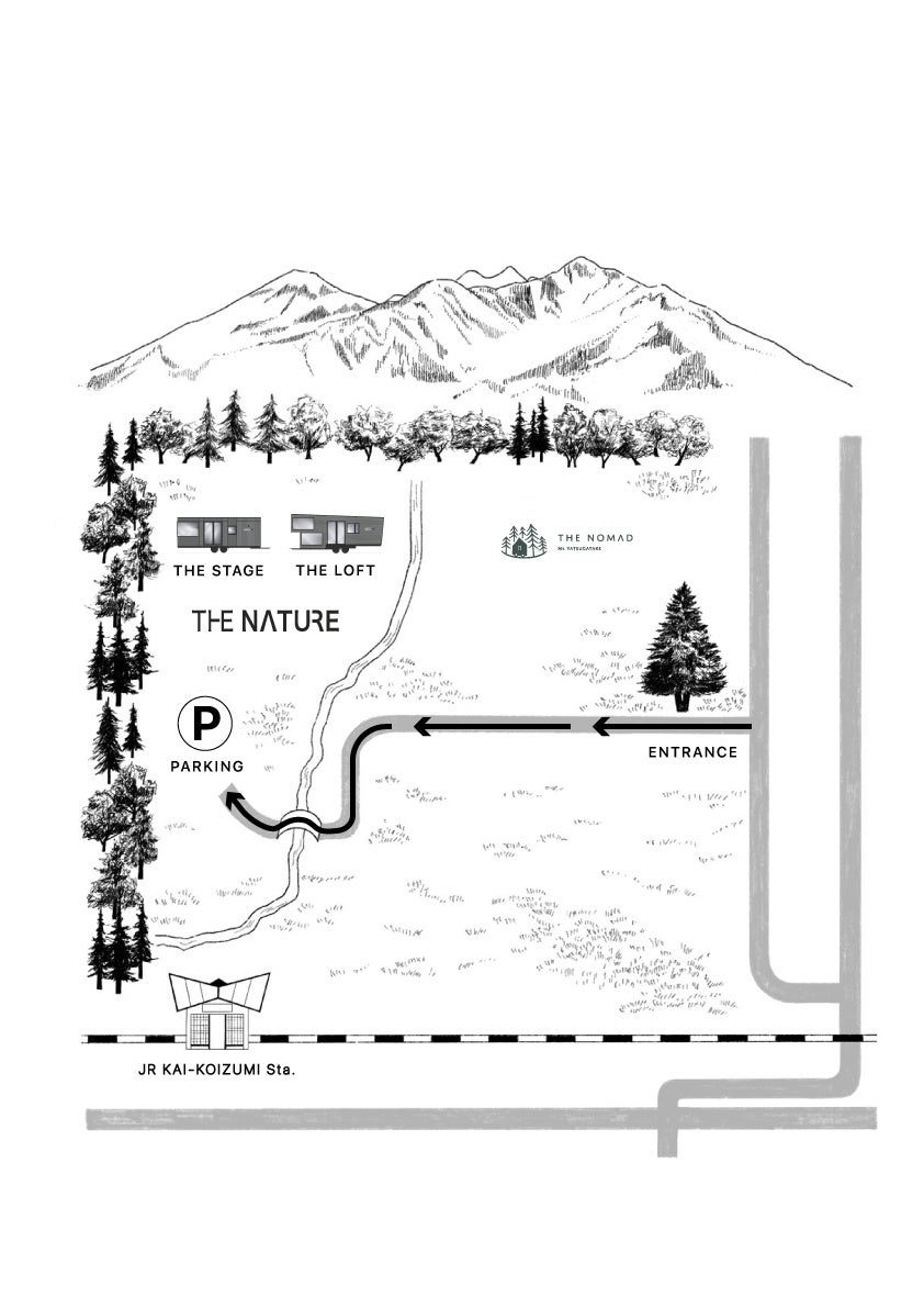 美しい自然とひとつになる宿泊体験「THE NATURE八ヶ岳」8月17日（土）グランドオープン