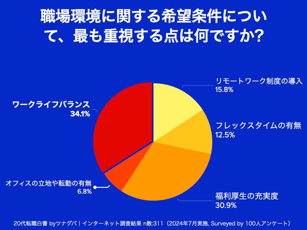 20代転職者の本音！給与以外に重視する意外なポイントとは？20代転職白書 byツナグバ｜企業選びの基準に関す...