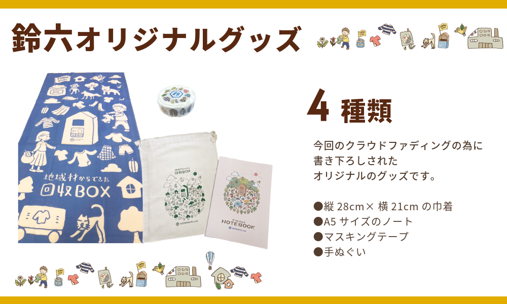 古着が森林を守る！？岡崎市からはじまる循環型社会"地域材でつくる"古着の回収ボックスを設置するため、クラ...