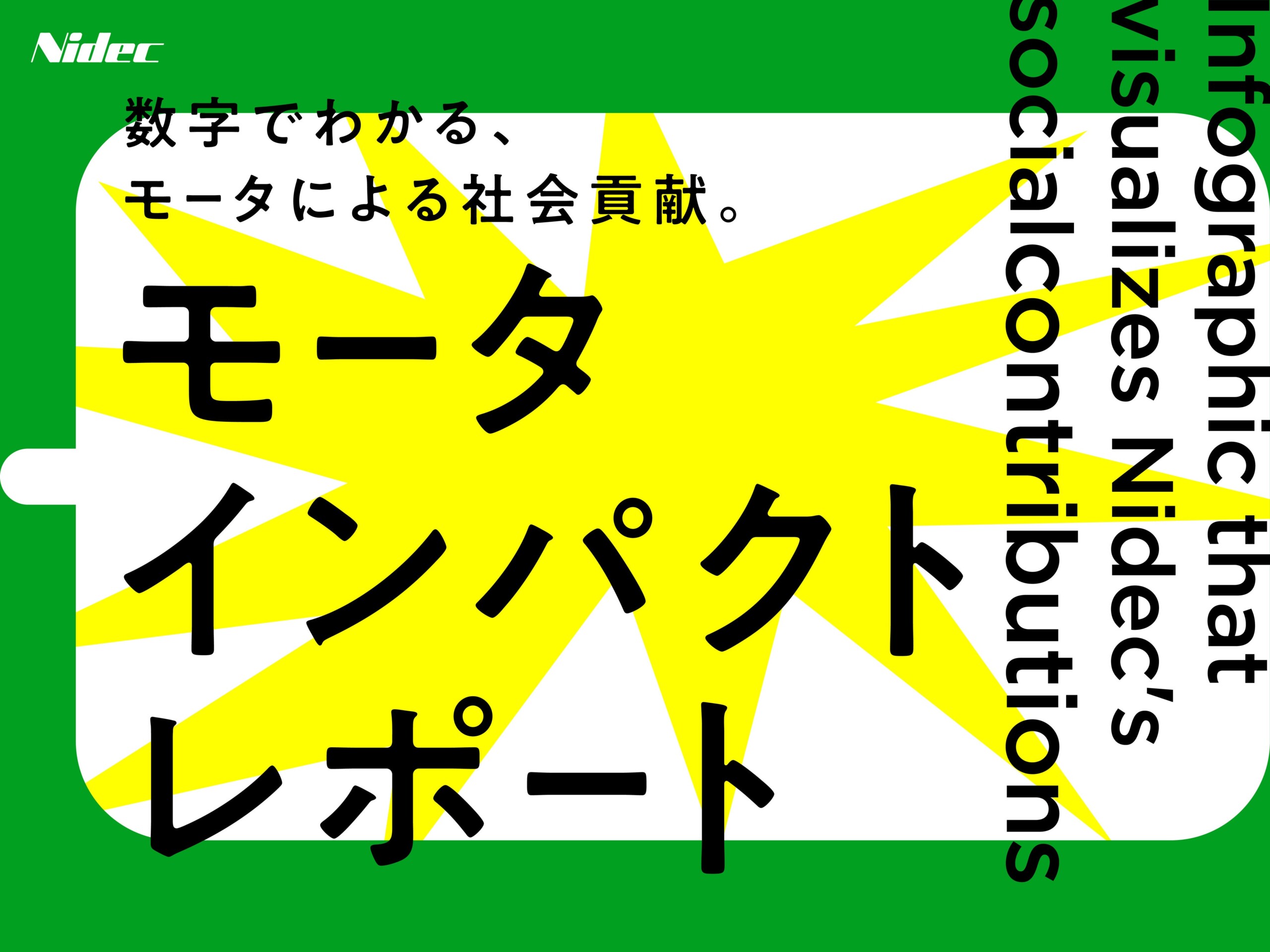 モータの社会貢献度を可視化したデータや社員インタビューを収録したスペシャルサイト「モータインパクトレポ...