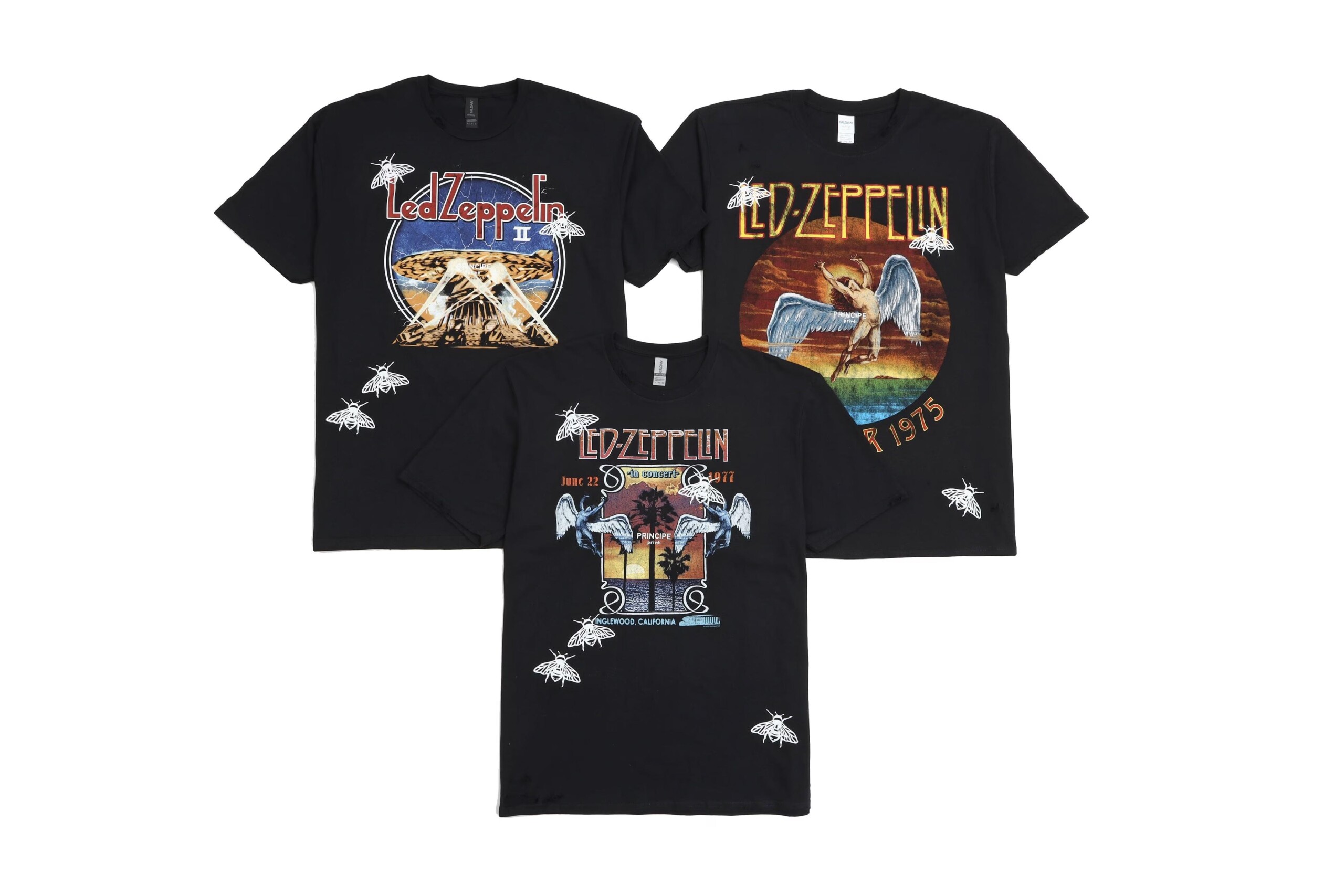 ジャパン発のカスタマイザー「プリンチペプリヴェ」から、LED ZEPPELINのバンドTシャツをカスタマイズしたプロダクトが発売。