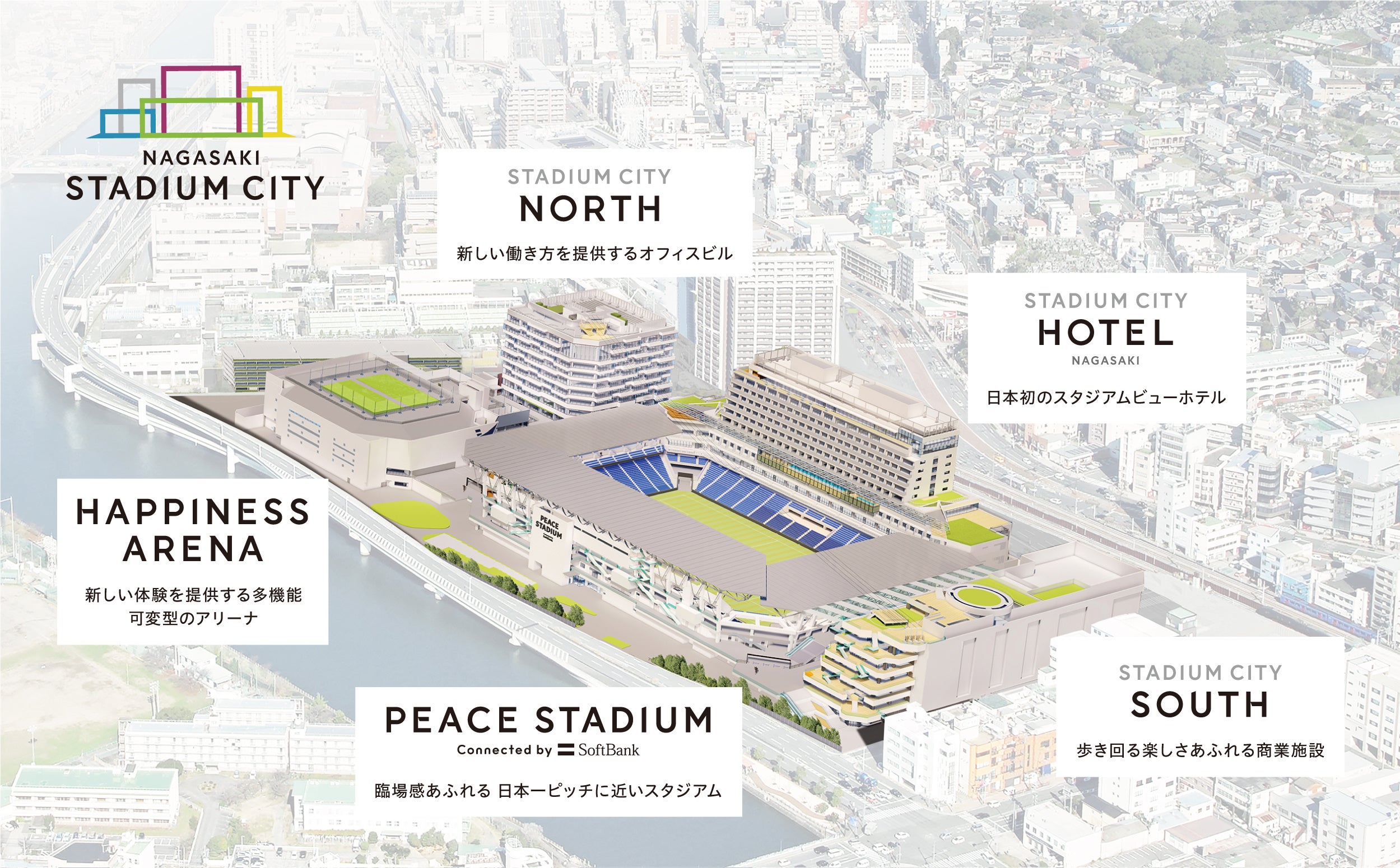 長崎スタジアムシティ「PR(L)AY FOR PEACE」プロジェクト「平和」の想いに共感したサッカークラブのコンセプ...