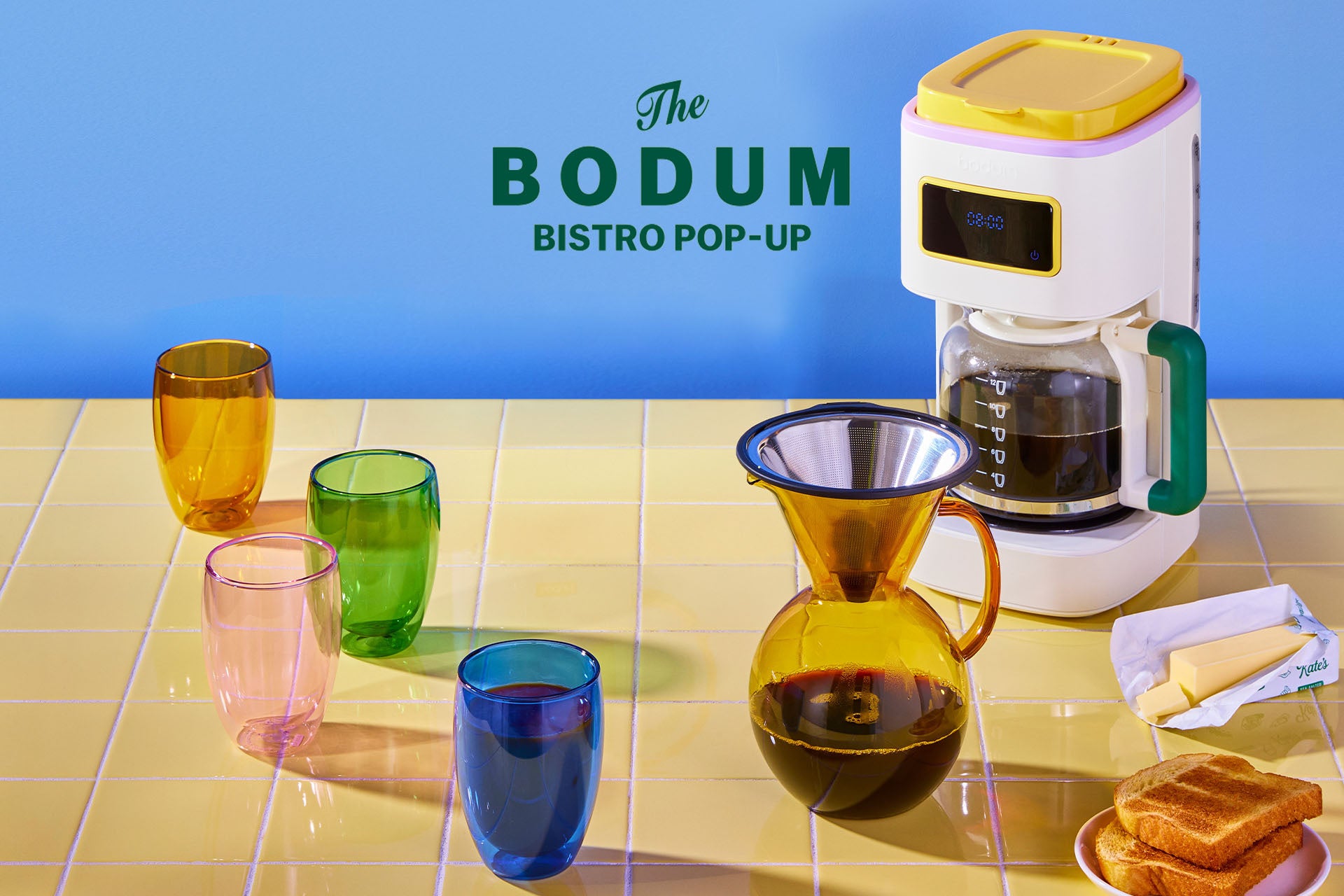 【MoMA Design Store】BodumとMoMAのコラボレーション「The BODUM BISTRO POP-UP」8月22日(木)より開催