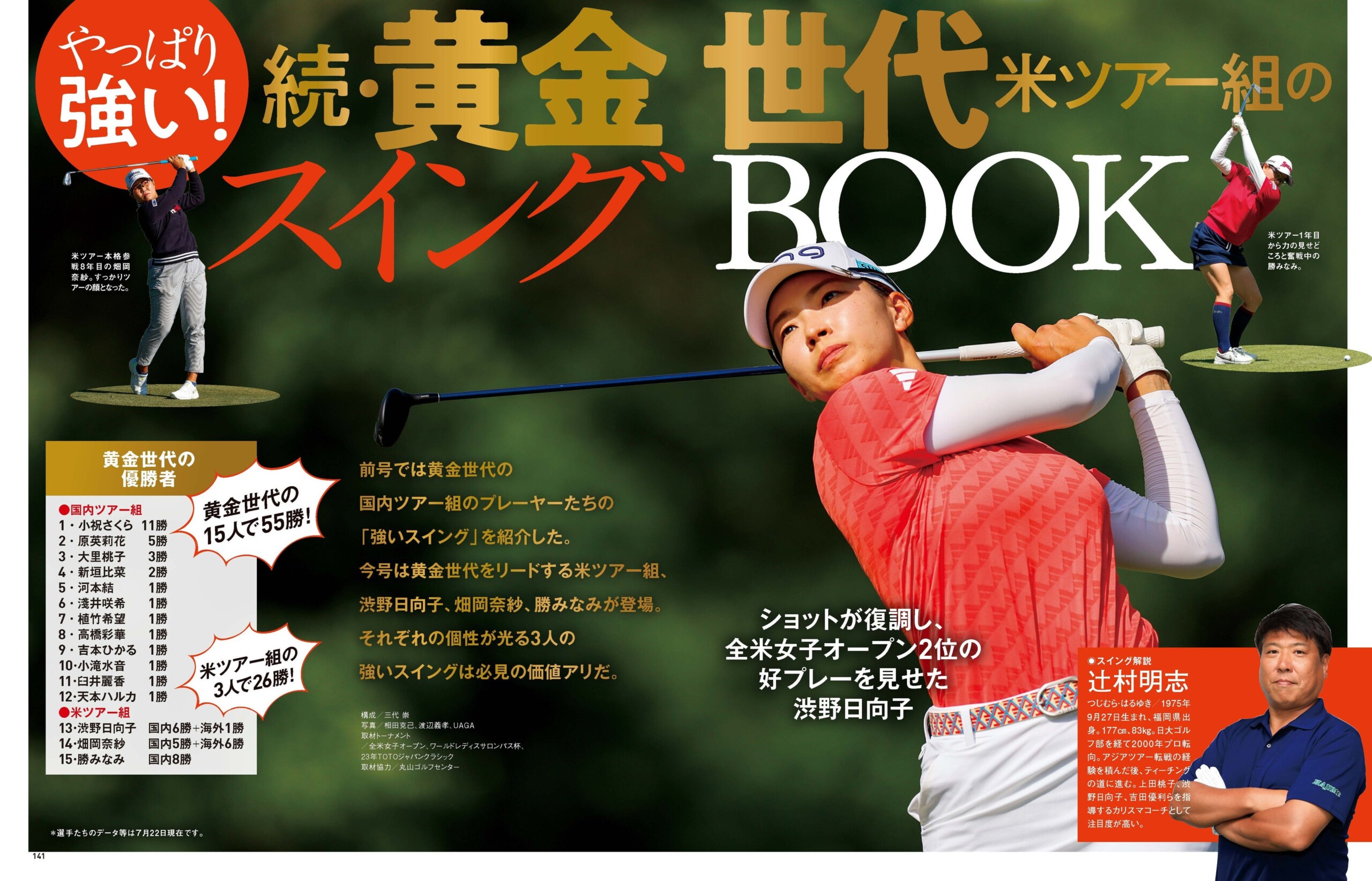 『GOLF TODAY（ゴルフトゥデイ）２０２４年９月号』発売！！特集は「残り５０ヤードを２打で上がる！」