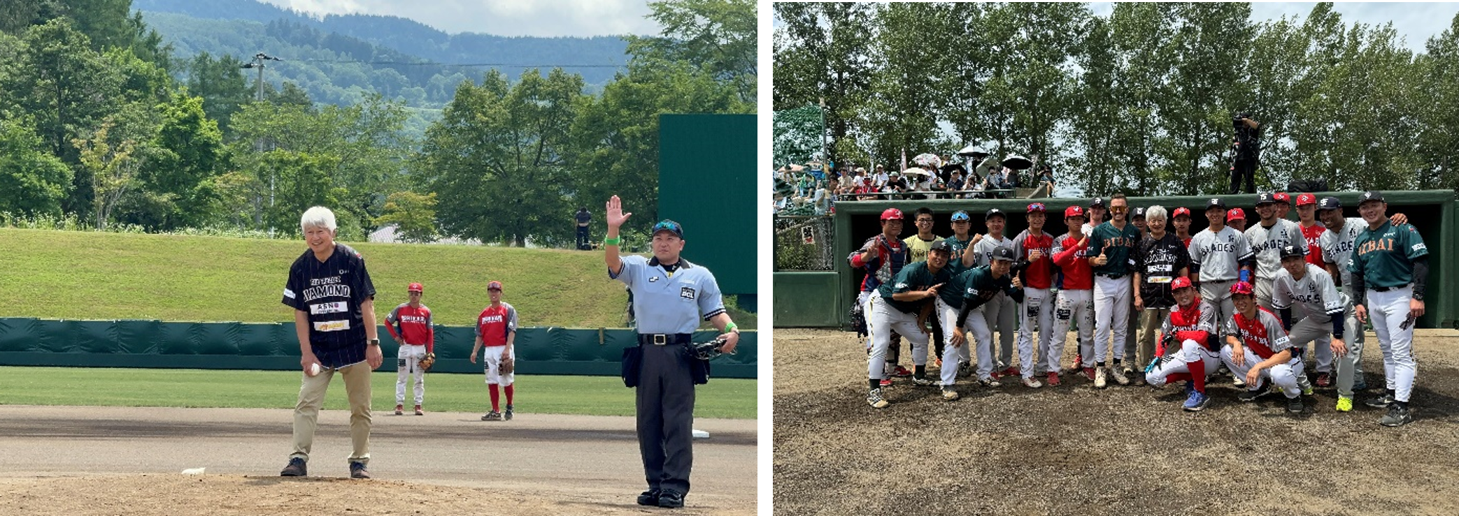 アスノシステムスポンサー冠試合、北海道フロンティアリーグ交流戦「北海道フロンティアリーグvsオイシックス...