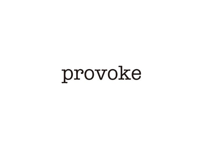 【DRESSTERIOR】博多店・大丸東京店で 8/19（月）～ 9/1（日）の期間、provoke POP UP 開催！