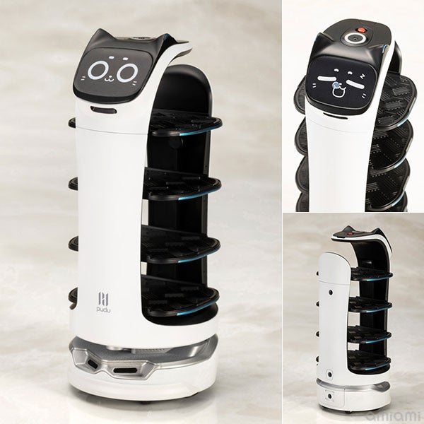 ネコ型配膳ロボット「ベラボット(BellaBot)」がプラモデル化。あみあみにて予約受付中。