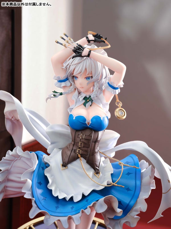 『東方Project』より、「月時計　十六夜咲夜」のフィギュアが豪華版と通常版で登場。あみあみにて予約受付中。