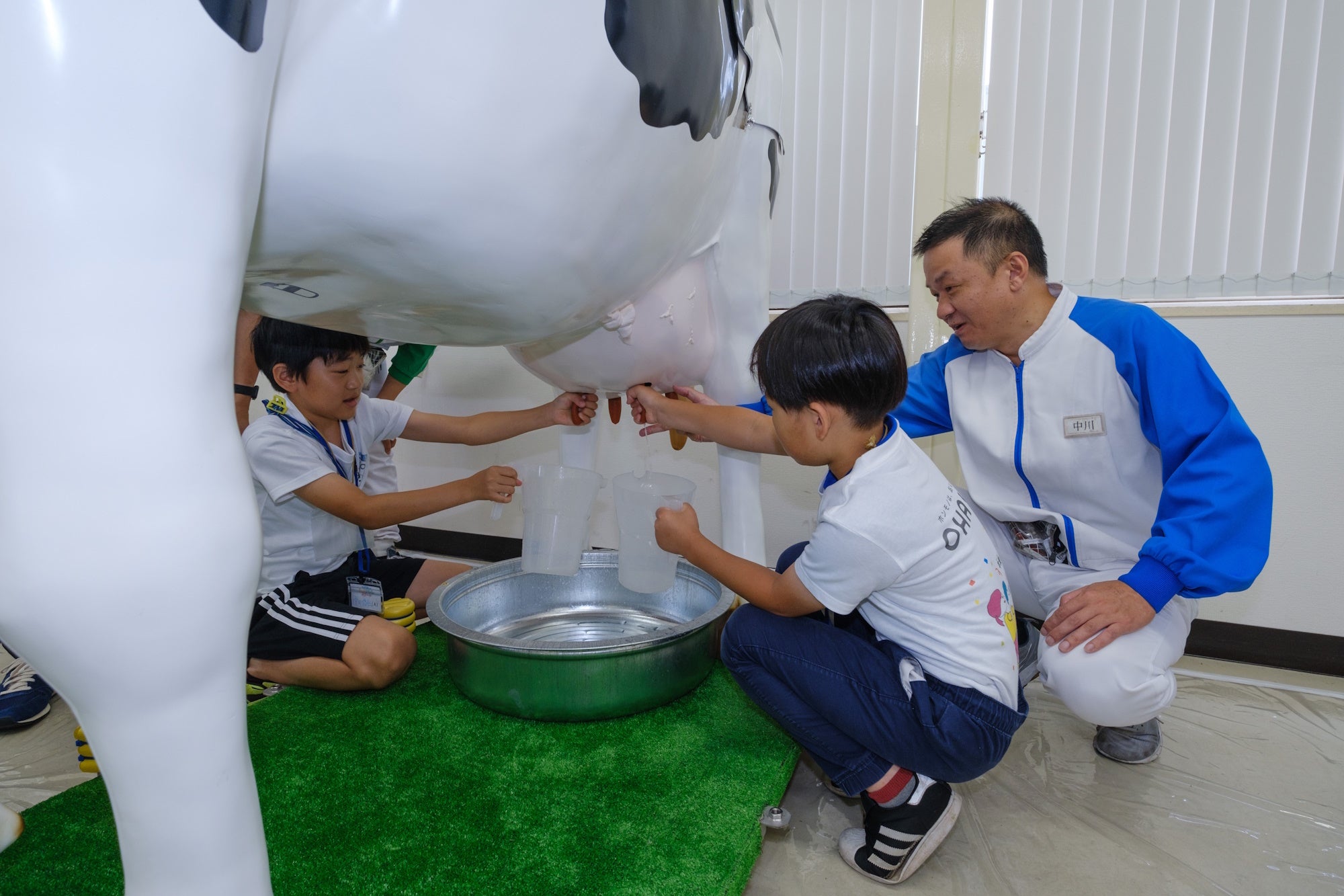 ちゅうぎんフィナンシャルグループとオハヨー乳業が初の共同開催 小学生向け職業体験イベント「ちゅうぎん☆キ...