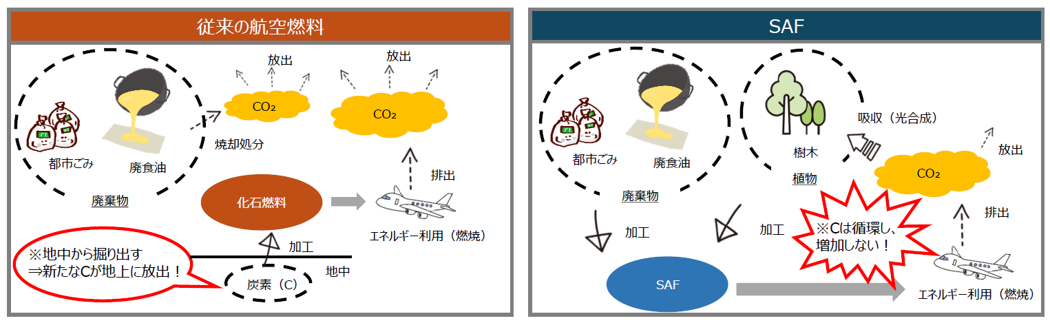 （共同リリース）航空の脱炭素化を目指してSAF利用促進プロジェクトを開始