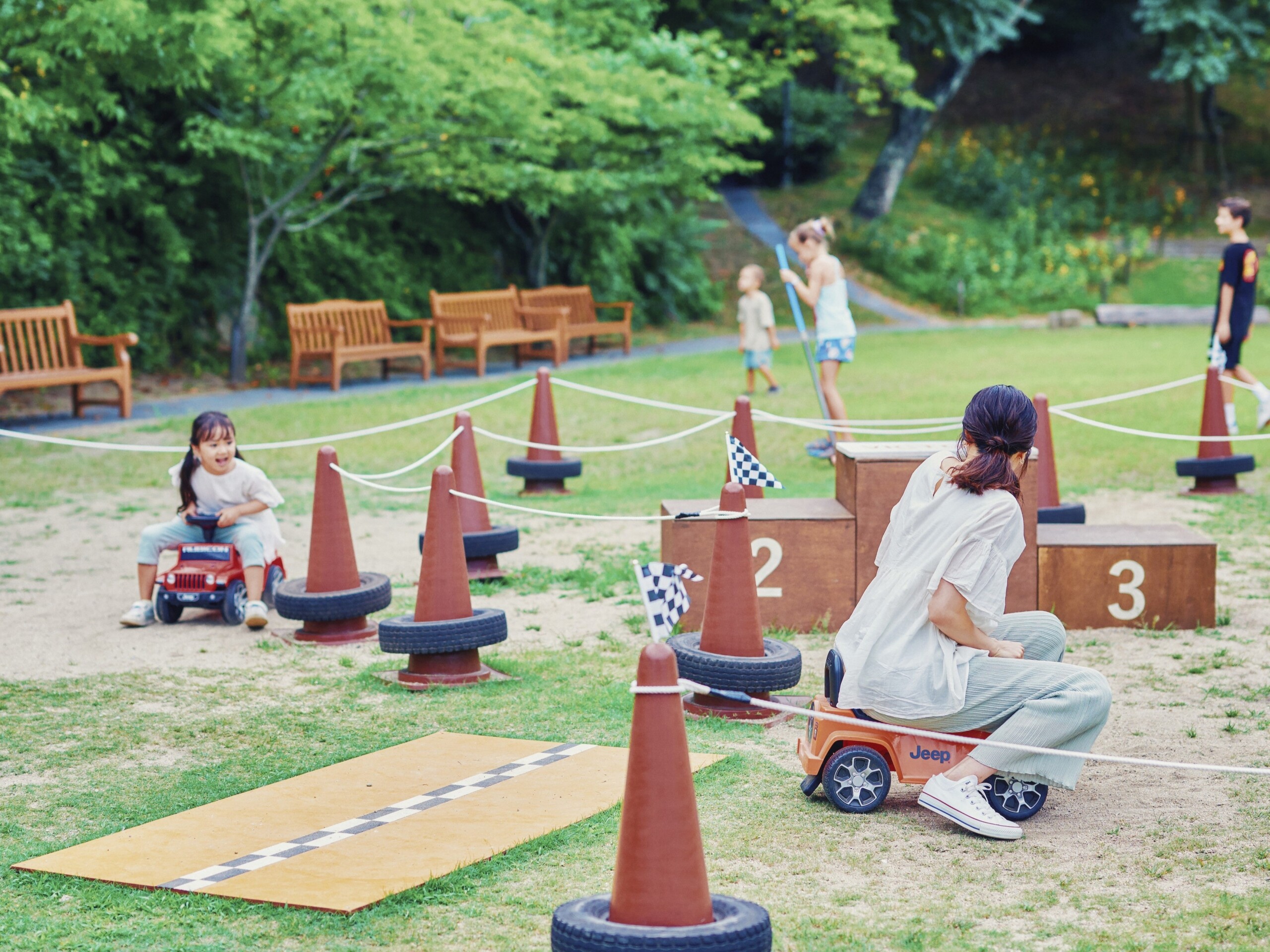 神戸布引ハーブ園が一日遊べる「わんぱくパーク」に！こどもも大人も楽しめる30個の遊び（無料）が園内各所、...