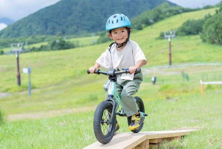 こども達の冒険心が、夏休みを特別にするマウンテンバイクやおもしろ自転車が体験できる「サイクルパーク」新...