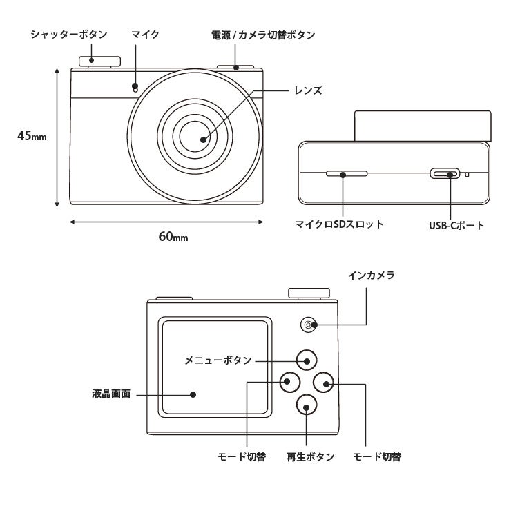 【新発売】レトロな写真が撮れる超ミニカメラ「retroCUBE」を「BONZショップ」及び「BONZ楽天市場店」で販売...