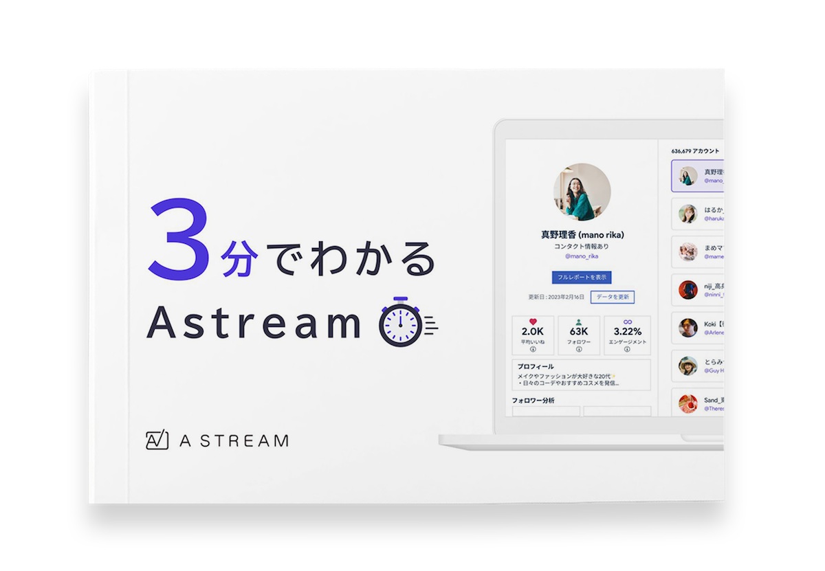 インフルエンサーへDMを一斉送信 | Astream DMでPR依頼がたったワンクリックで実現