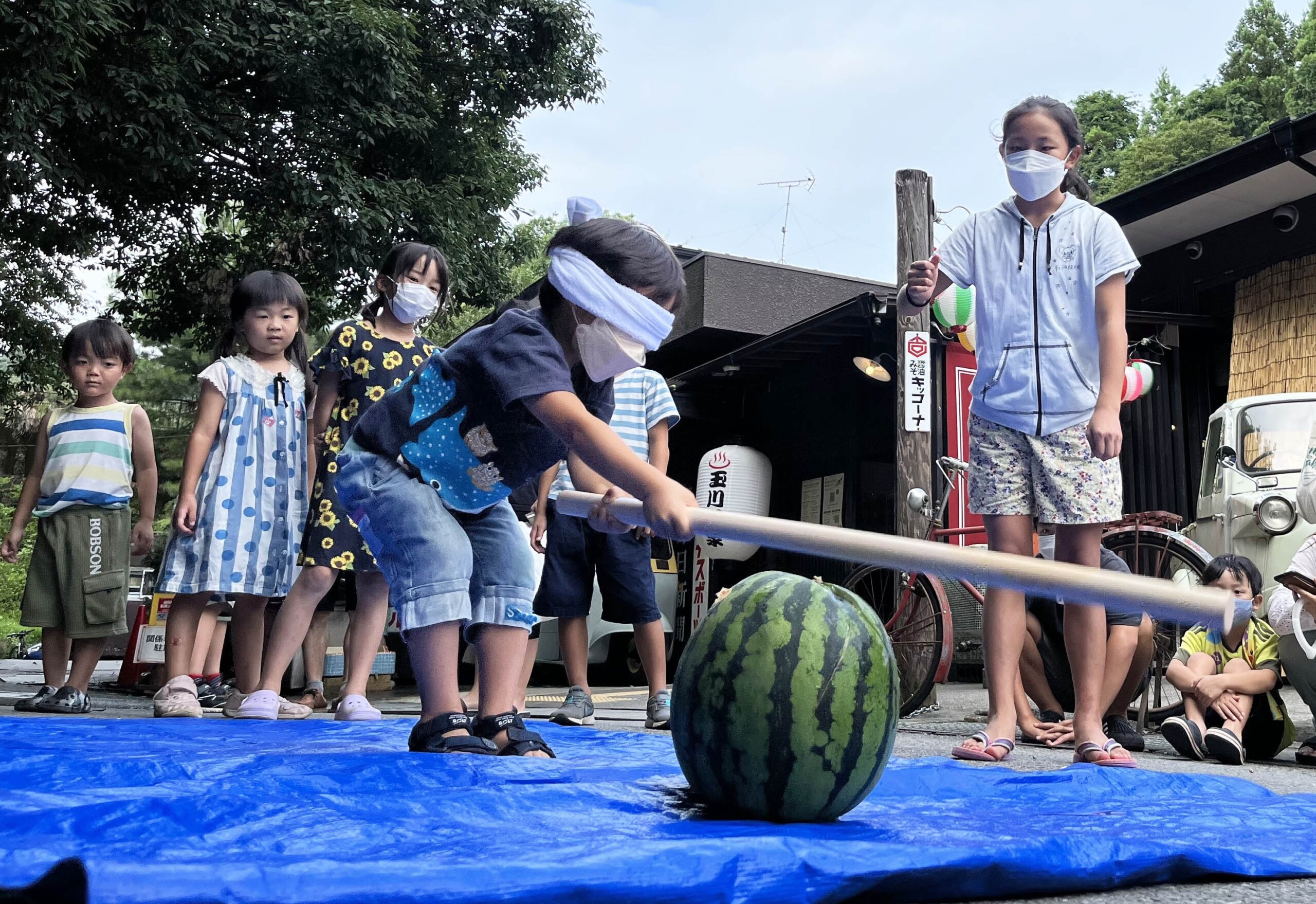 昭和レトロな温泉銭湯 玉川温泉の夏休みイベントは、縁日、肝試しにスイカ割りなど、レトロな夏の風物詩が盛...