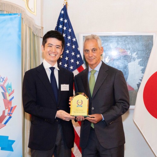 AI医療機器開発アイリス　駐日米国大使よりグローバル・イノベーション・アワードを授与