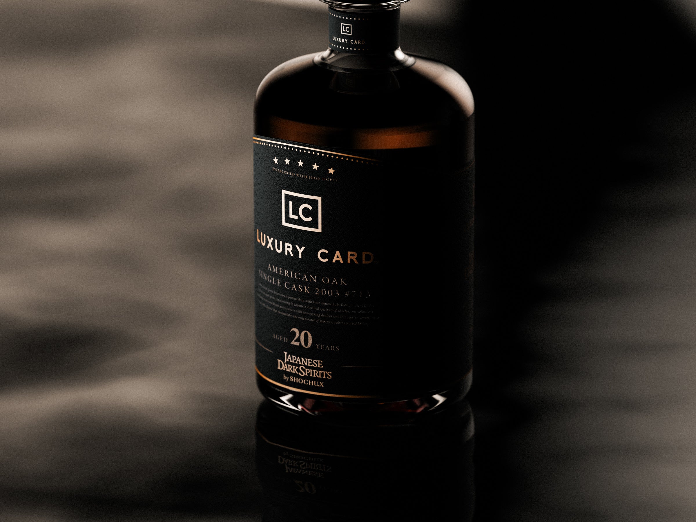 先行発売後わずか1時間で300本完売「LUXURY CARD #713 20年熟成 by JAPANESE DARK SPIRITS」限定400本 8月7日...