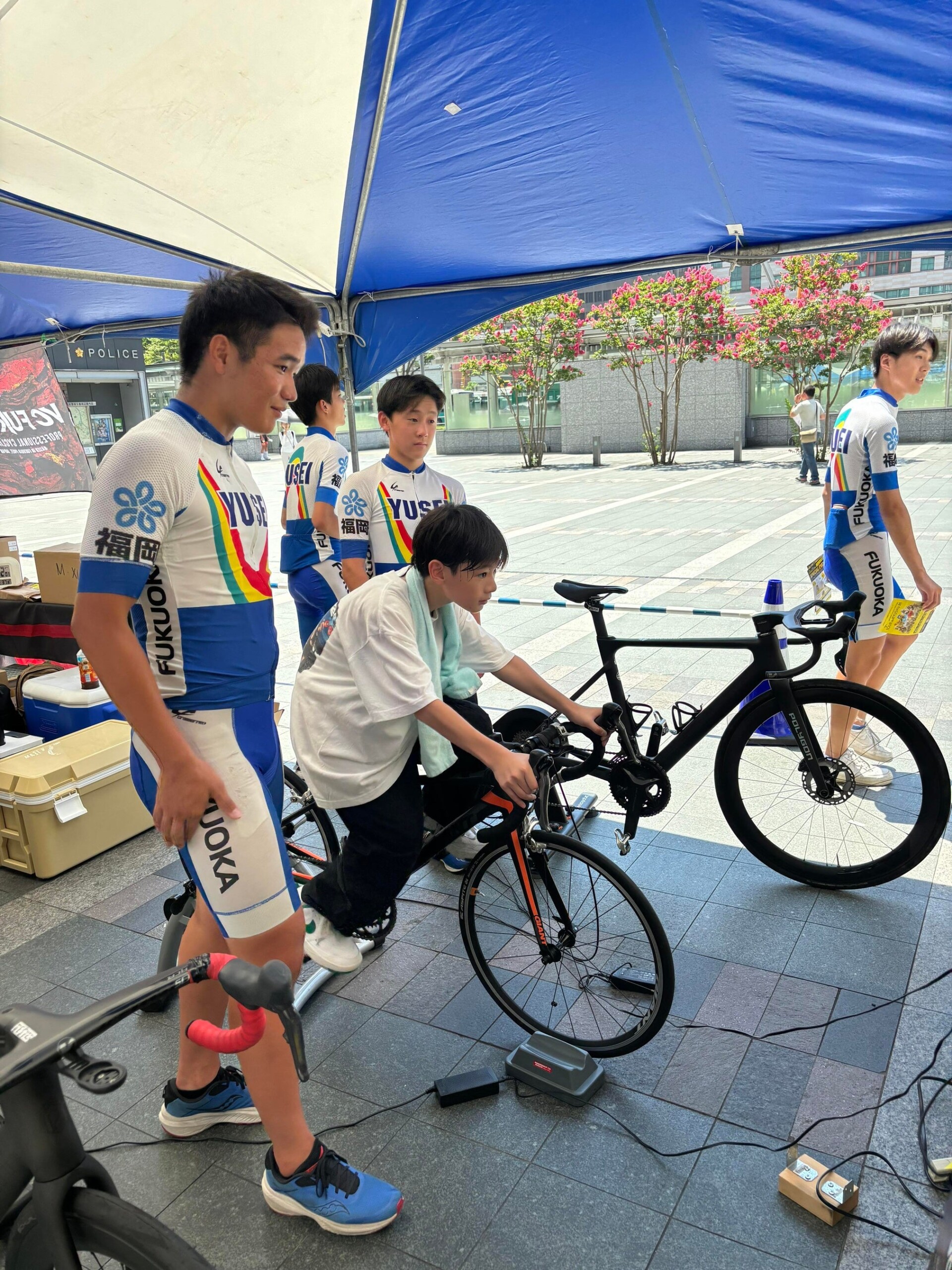 祐誠高等学校 自転車部とのコラボレーションが実現！