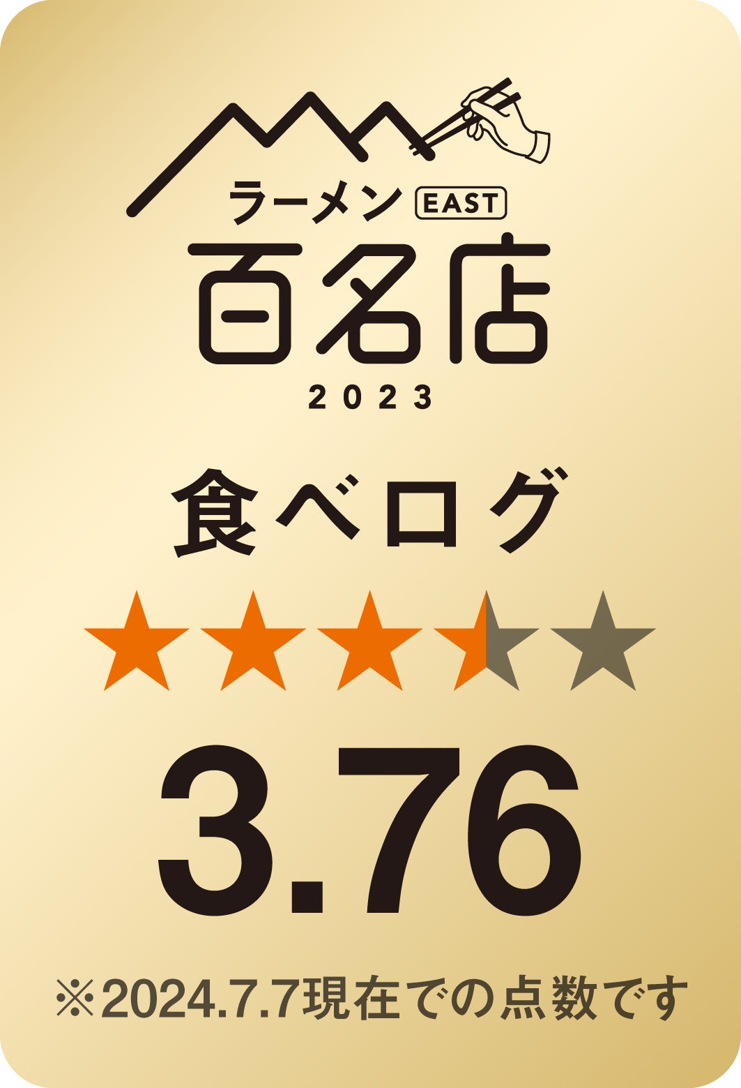 「スシロー×食べログ」全国名店監修シリーズ！食べログ点数3.76！百名店に選出された「中華そば専門 とんちぼ...