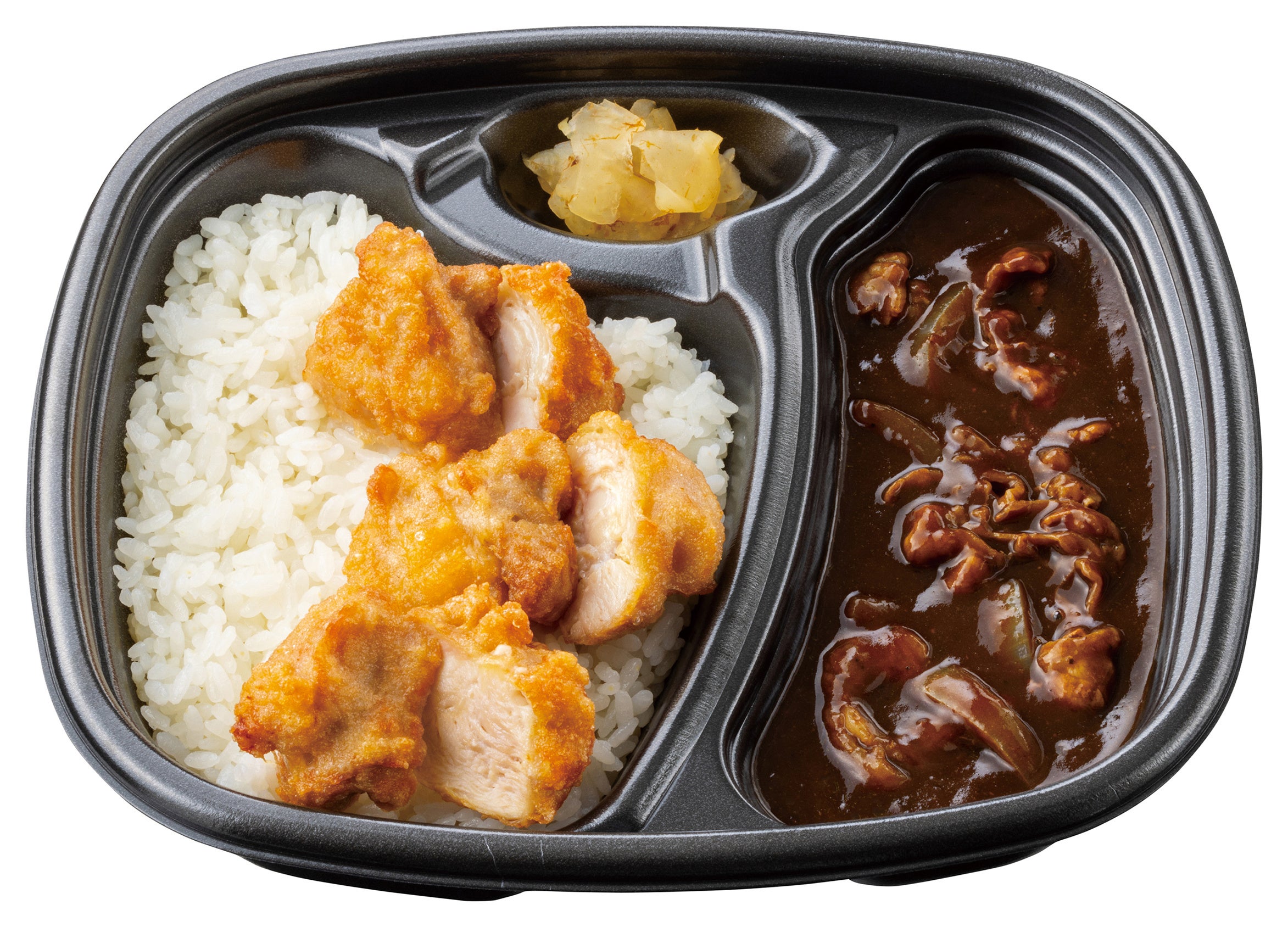 牛肉と玉ねぎの旨味 牛肉黒カレー(から揚) 740円