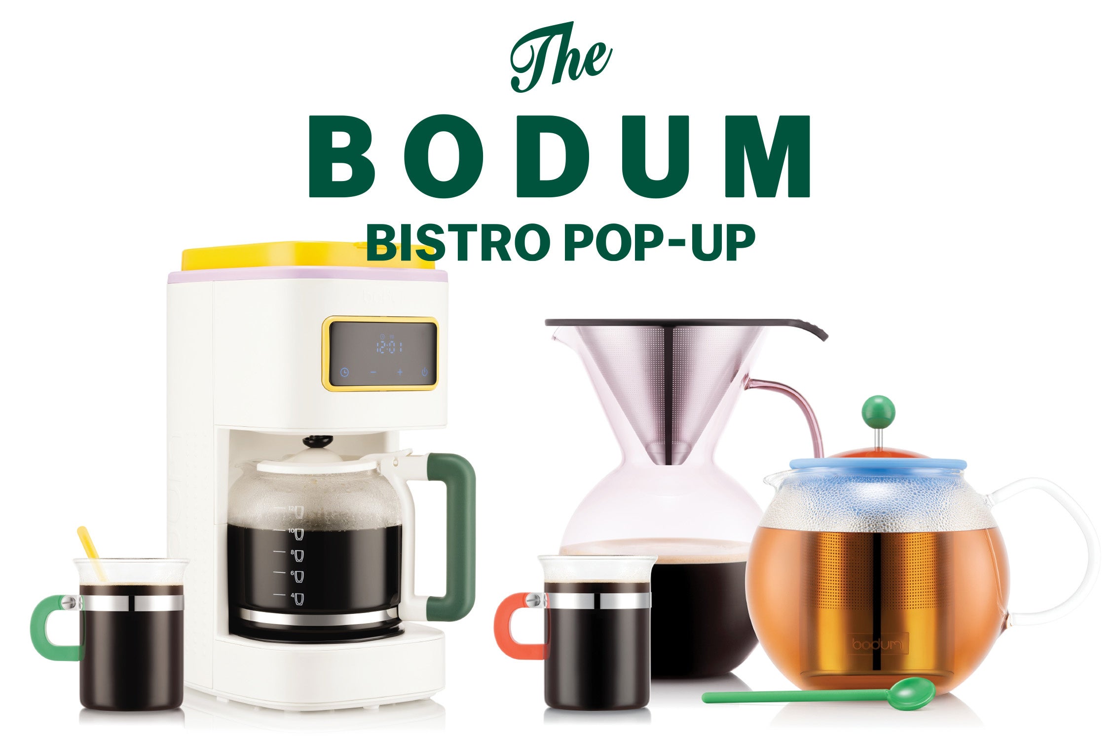 【BODUM】BODUMとMoMAのコラボレーション「The BODUM BISTRO POP-UP」、2024年8月22日（木）より MoMA Design...