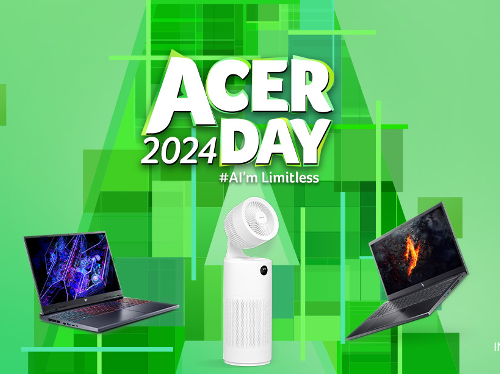 Acer Day 2024 「AI’m limitless - AIのある未来へ - 」8月2日よりAcer公式オンラインストアで開催！