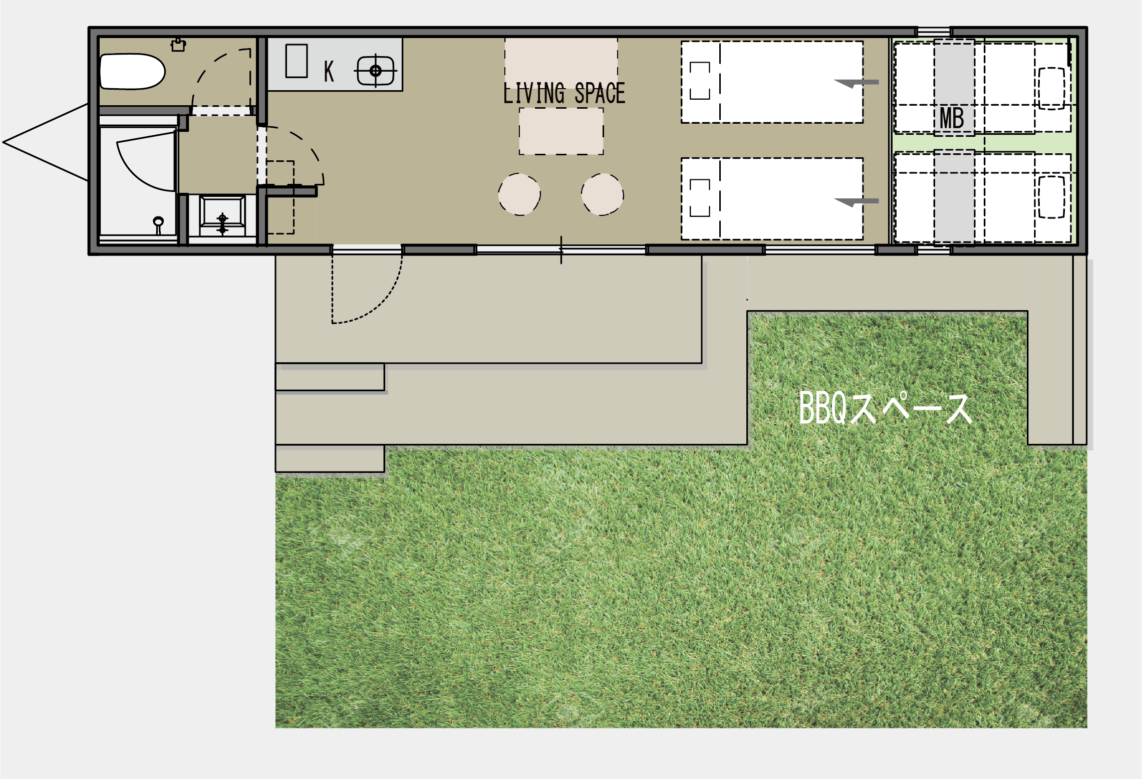 佐渡島の廃校跡地にトレーラーハウスを活用した宿泊施設「佐渡風流～nagomi～」を8月8日にオープン！トレーラ...