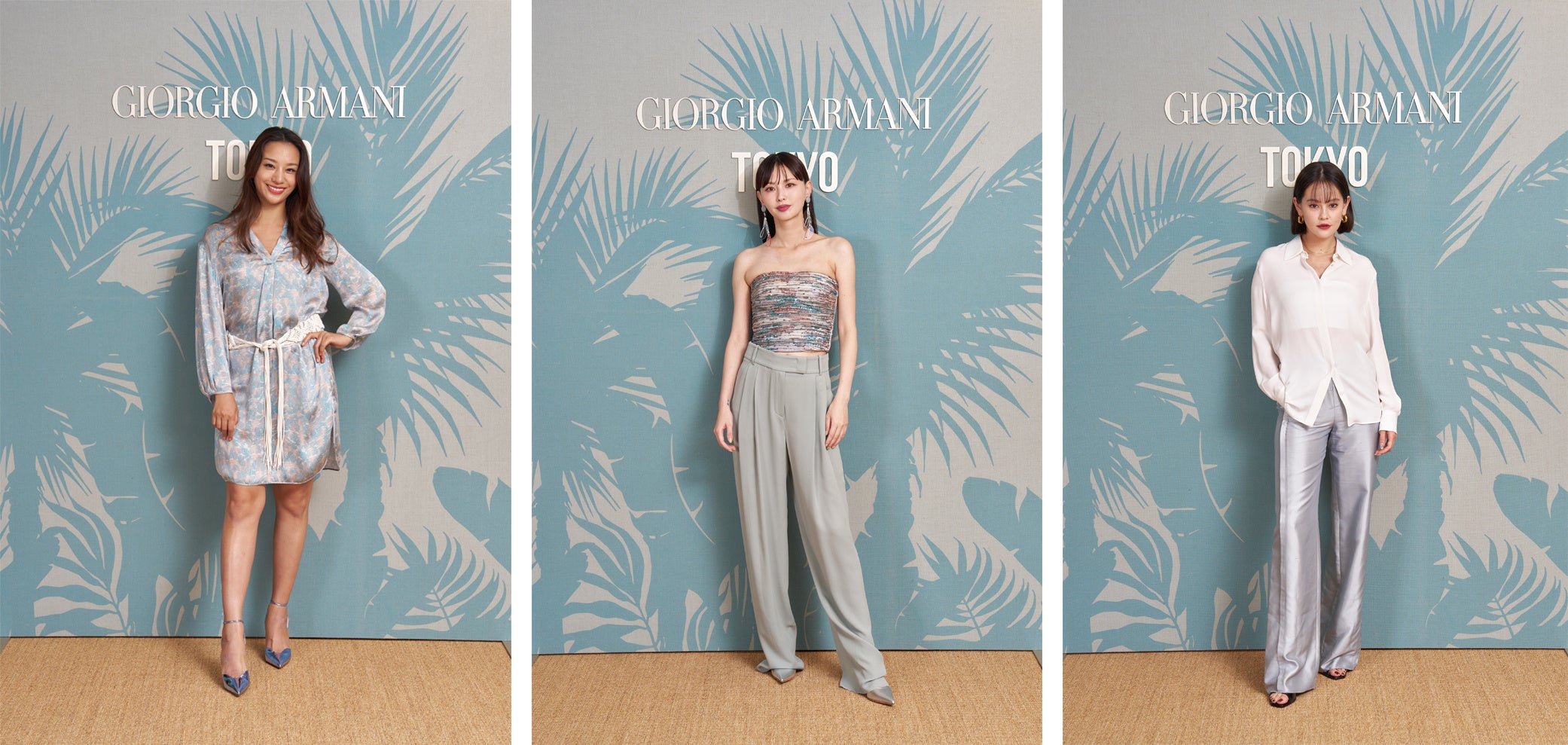 【ジョルジオ アルマーニ】「MARE POP UP STORE OMOTESANDO HILLS」に米倉涼子、[Alexandros] 川上洋平はじめ...