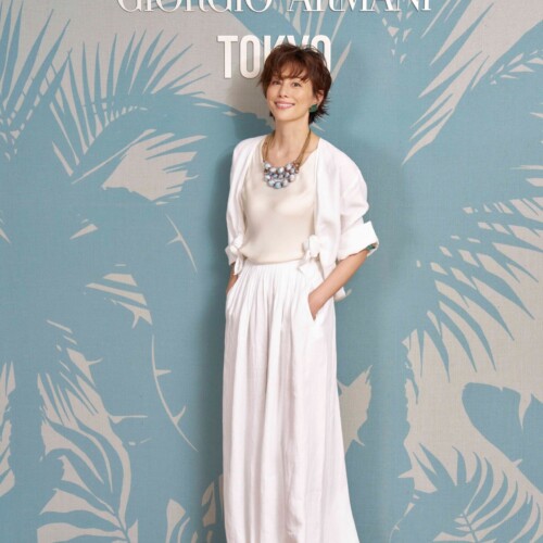 【ジョルジオ アルマーニ】「MARE POP UP STORE OMOTESANDO HILLS」に米倉涼子、[Alexandros] 川上洋平はじめ...