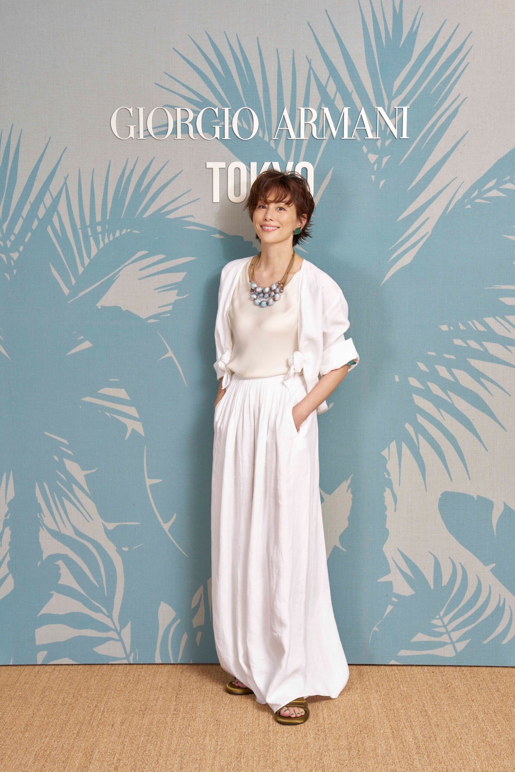 【ジョルジオ アルマーニ】「MARE POP UP STORE OMOTESANDO HILLS」に米倉涼子、[Alexandros] 川上洋平はじめ...