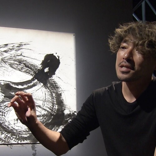 人気墨絵アーティスト・西元祐貴のドキュメンタリー「躍動する白と黒の世界 墨絵アーティスト西元祐貴」が福...