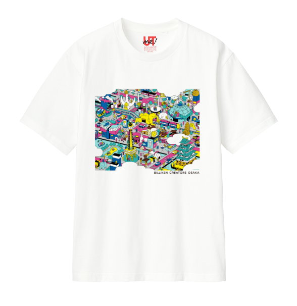 ユニクロ「大阪祭」との初コラボ！ビリケンクリエイターズオーサカのアート作品がTシャツデザインに