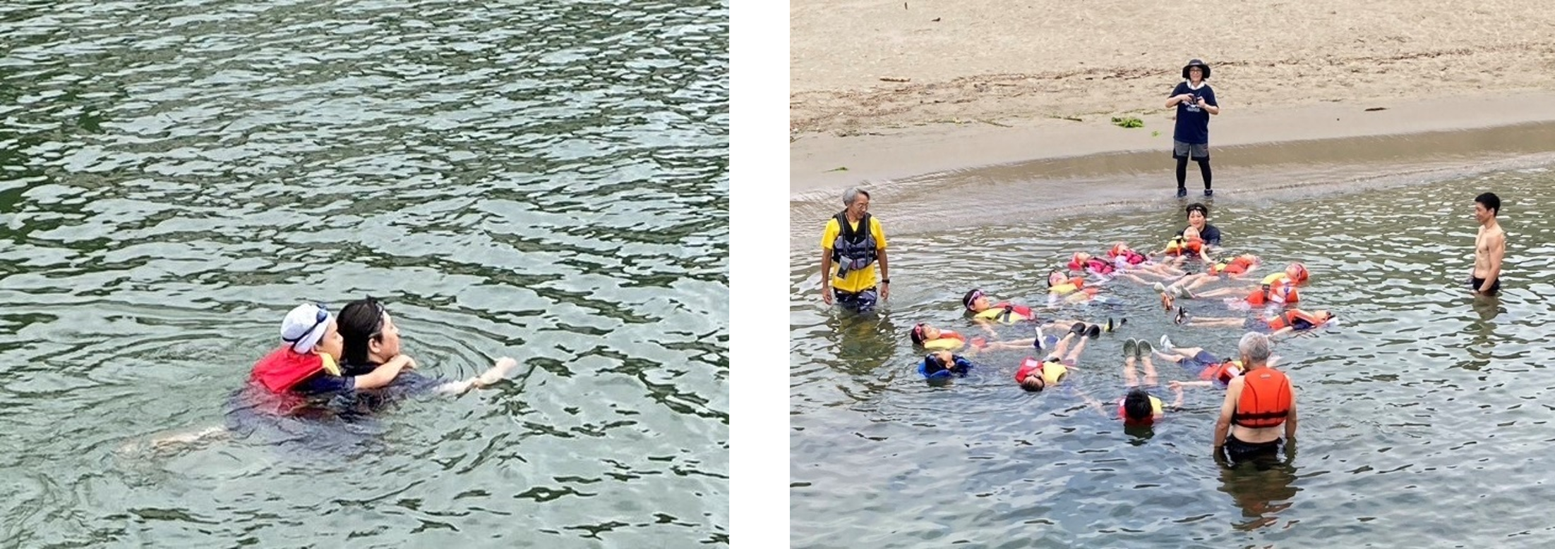 水難事故防止啓発イベント「あそぶ！まねぶ！夏休みこども大楽」を鶴岡市加茂レインボービーチで開催しました！