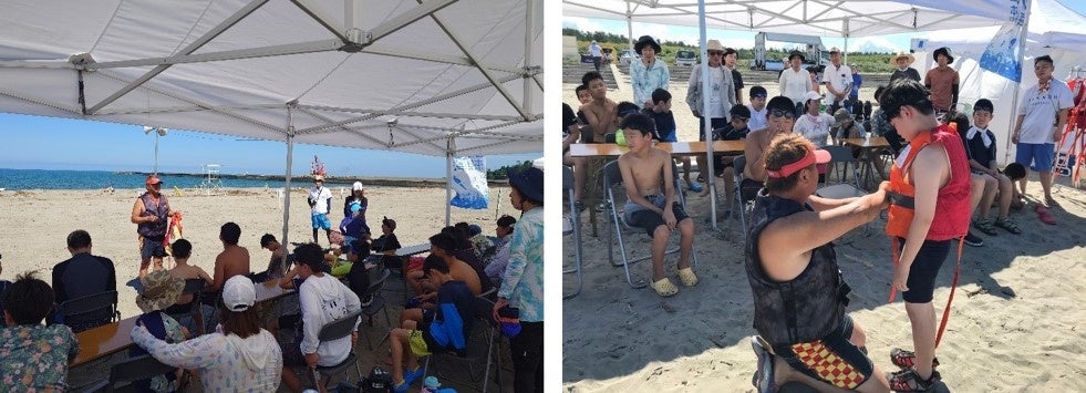 バリアフリービーチイベントin遊佐町西浜海水浴場を開催しました！