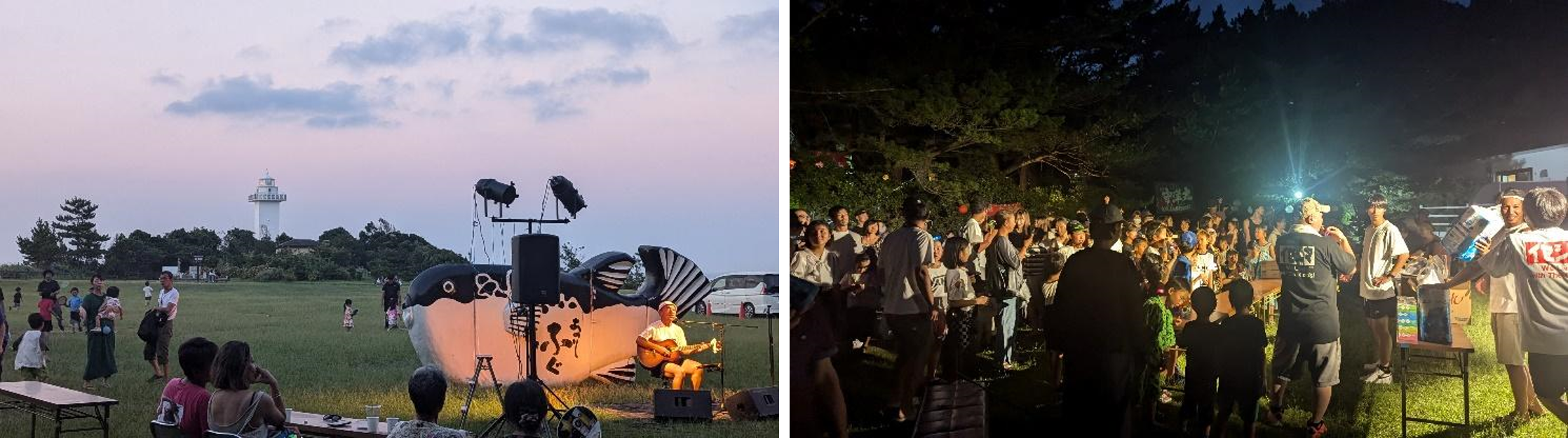 灯台の光に誘われて、夏の思い出作りへ。「安乗埼灯台まつり『夏の段』」を開催しました