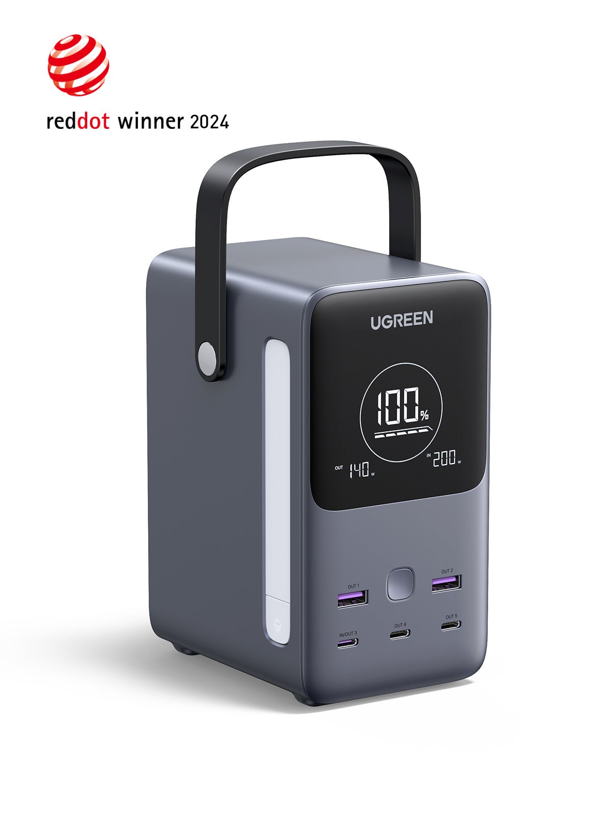 【UGREEN史上最高出力のモバイルバッテリーが登場】最大出力300W・最大5台のデバイス充電が可能な「パワーモ...