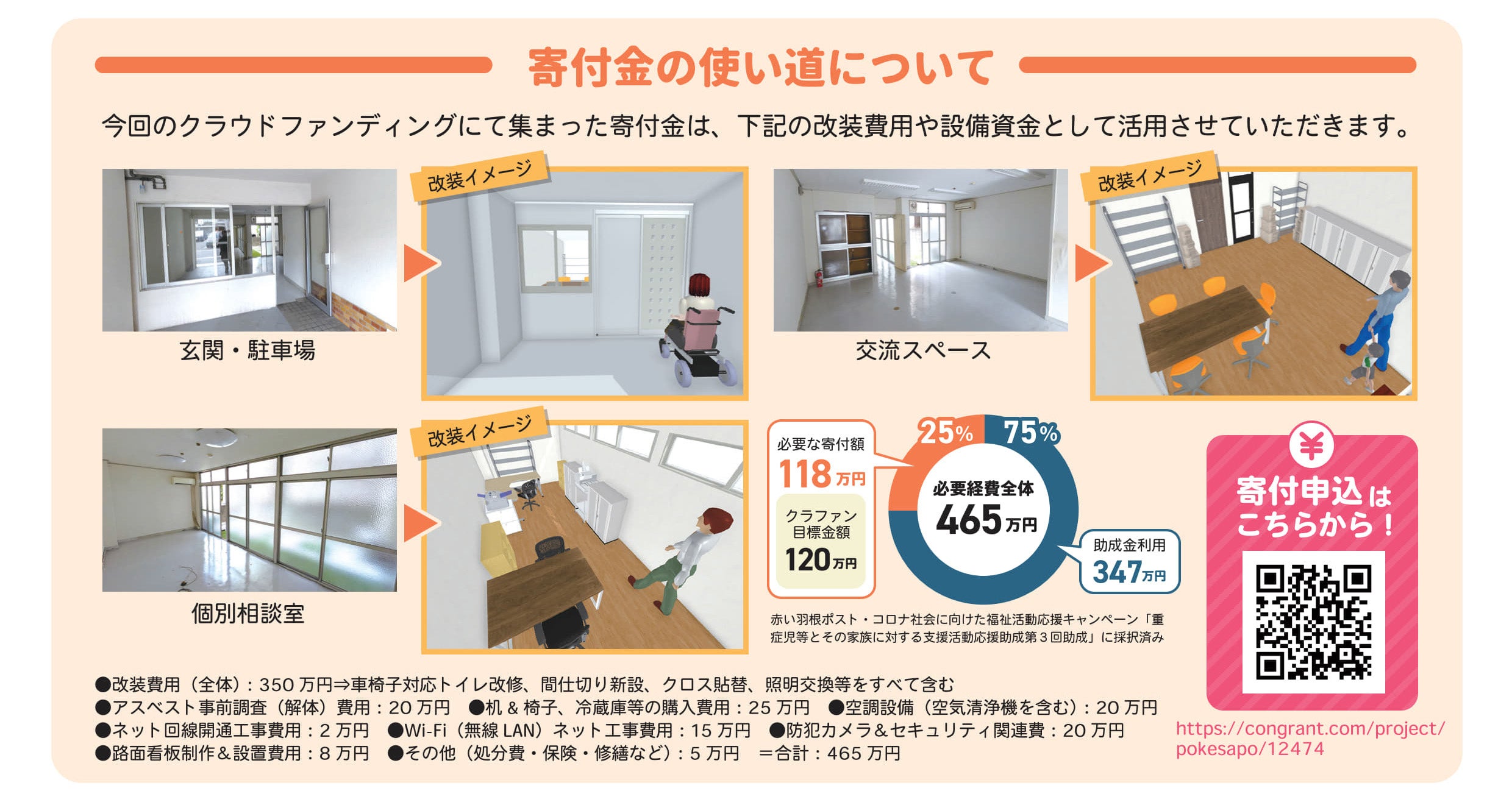 【クラファン27%達成】病気療養する子どもたちに安心を。 『ひとりじゃない』と感じられる交流拠点を開設したい