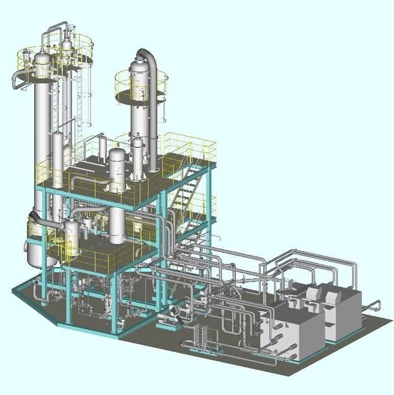 SAFの自給を目指し、バイオエタノールを蒸留する際のCO２排出をゼロに、新型「ヒートポンプ式バイオエタノール蒸留装置」を発明・特許出願