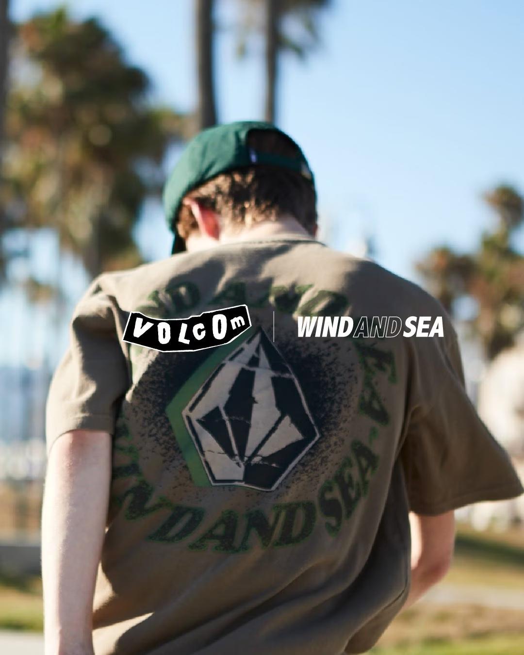 VOLCOM x WIND AND SEA コラボレーション発売!