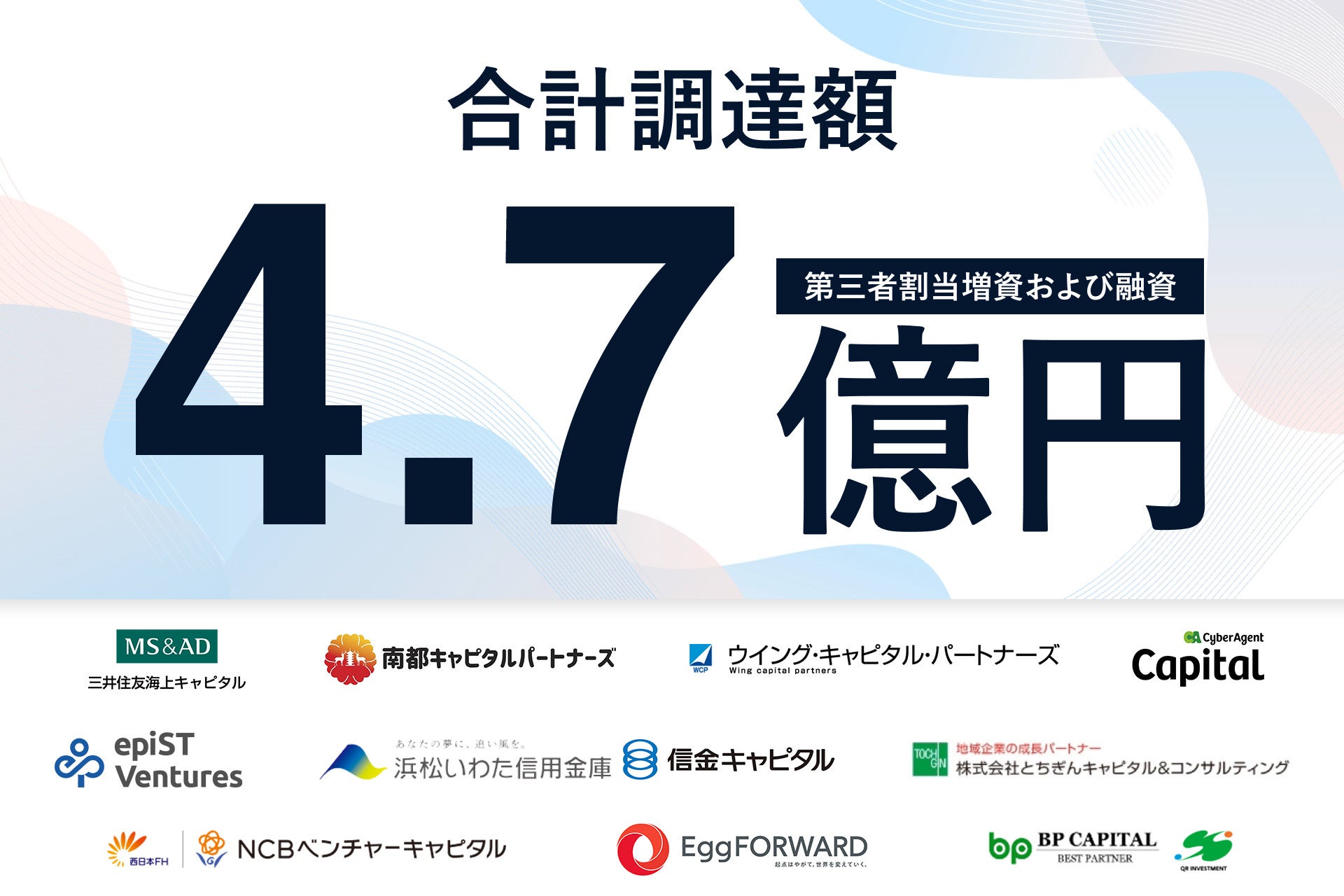 砂糖に代わる「オリゼ甘味料（米麹発酵糖分）」の社会実装へ向けて、4.7億円の資金調達を実施