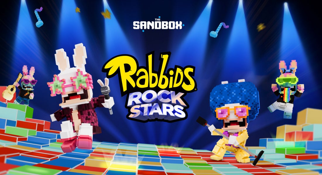 SORAH by Animoca Brands Japan、「The Sandbox -Rabbids Rockstars-」を8月9日より販売