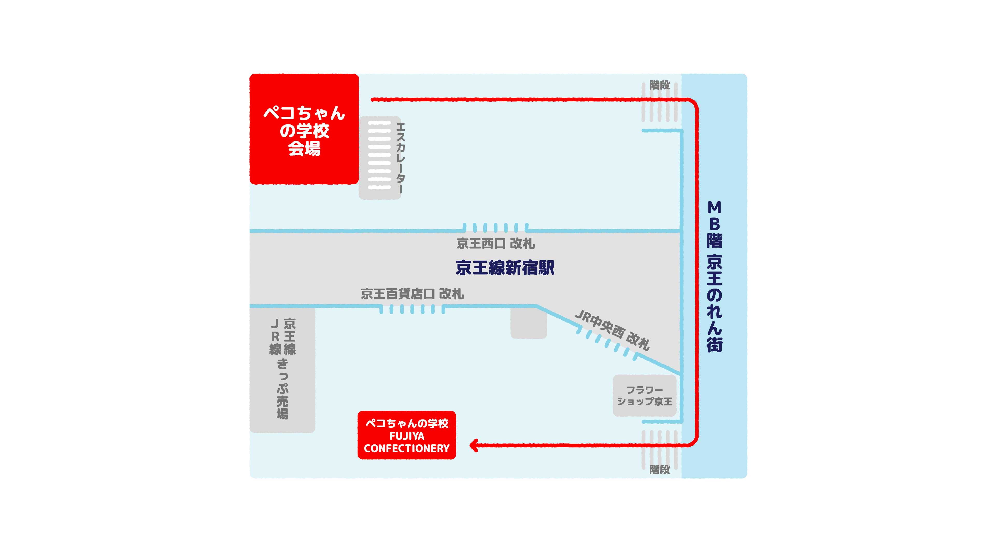 不二家と京王百貨店 新宿店の夏休み限定特別企画学校を題材にした初の体験型ショップ「ペコちゃんの学校」202...