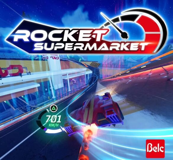 【z game studio】フォートナイトのレースゲーム「Rocket Racing」にスーパーマーケット「ベルク」が登場！