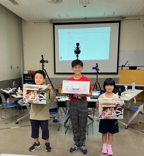 【VR自由研究テーマ表彰】認知症サポーター隊・天災シミュレーターで大阪市内の小学生が受賞