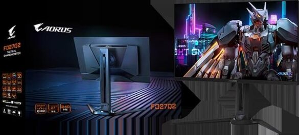 GIGABYTEから、27インチ QHD(2560x1440) ゲーミングモニター 2機種発売 有機EL『AORUS FO27Q2』、液晶『GIGABYTE GS27Q X』ドスパラ専売