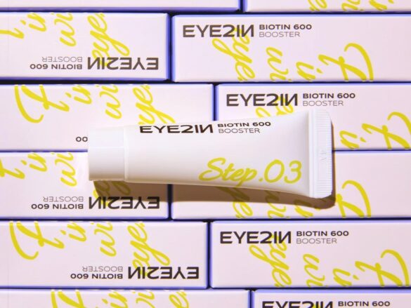 まつげ(眉毛)のダメージケアは「EYE2IN(アイツーイン)」まつ毛集中栄養クリーム「ビオチン600ブースター」2024年9月新発売