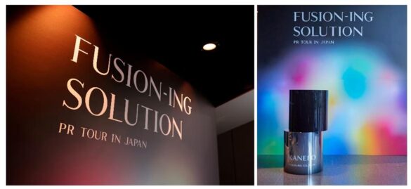 「I HOPE.」を掲げ、希望を発信する「KANEBO」「FUSION-ING SOLUTION PR TOUR IN JAPAN」を開催